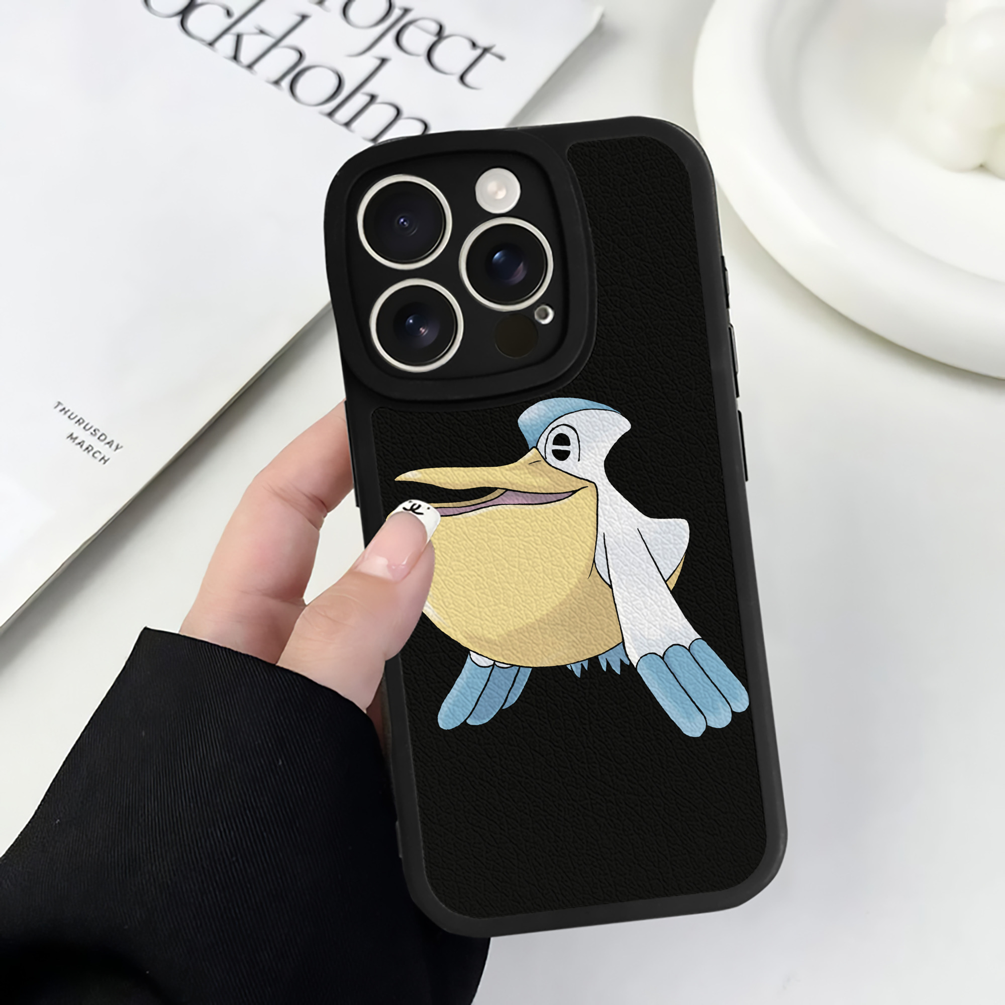 （画像用） ポケットモンスター Pokémon 【iPhone 16シリーズ対応】シリコンスマホケース（レザー調） 材質：シリコン